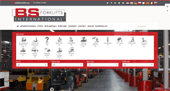 Desktop Screenshot of bsforklifts.com